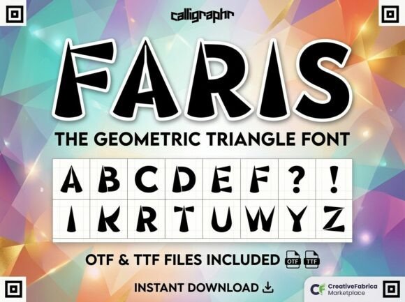 Faris Font - Preview 1