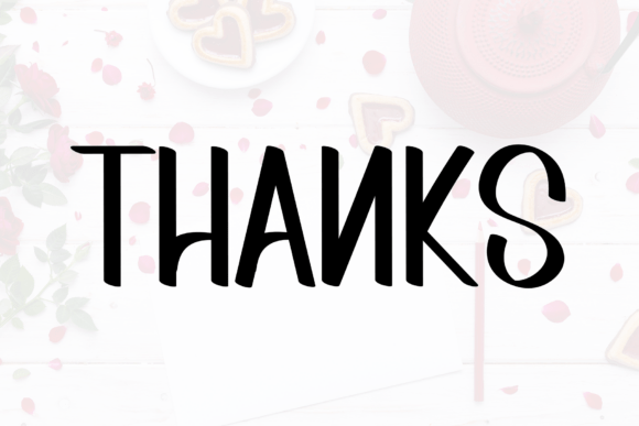 Finished Font - Preview 4