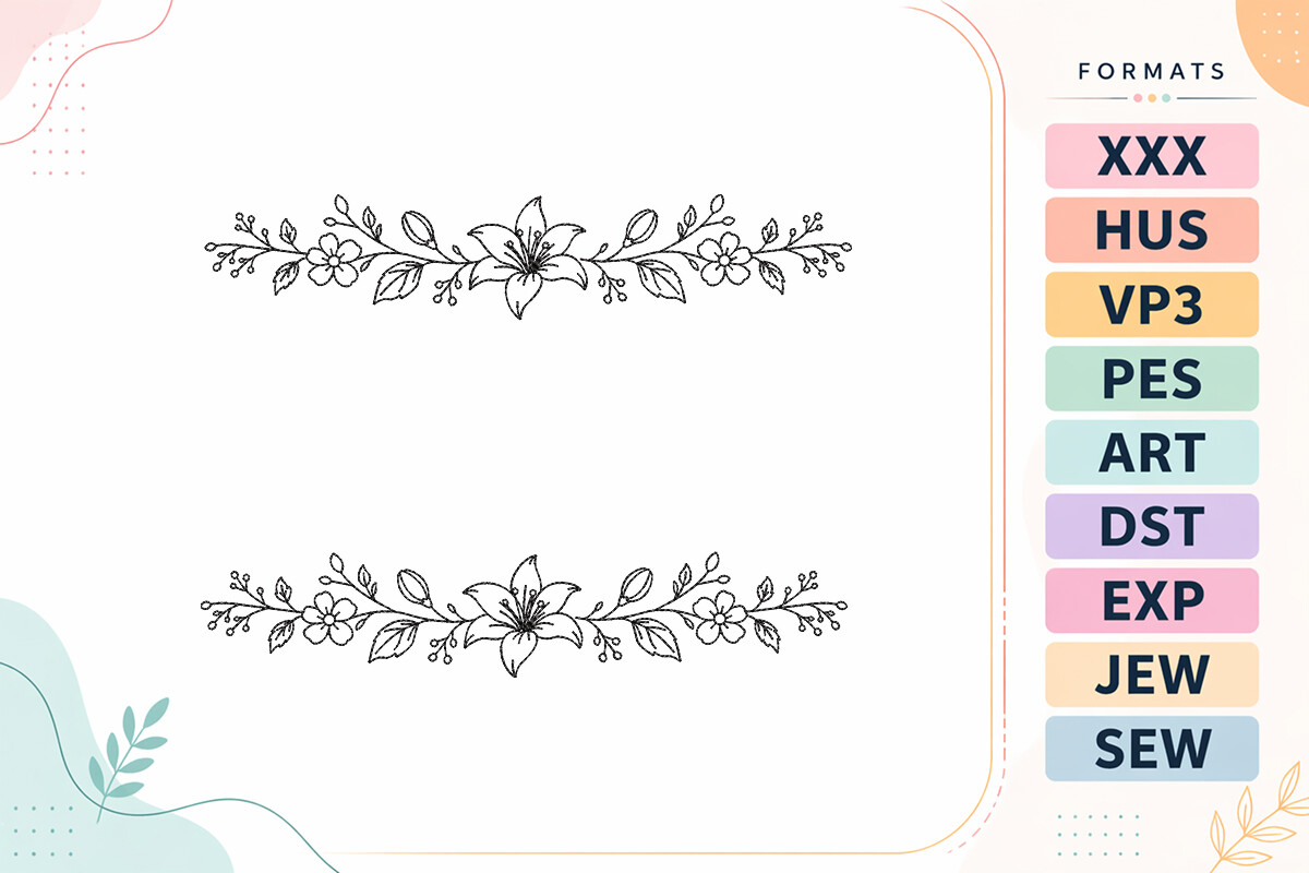 Flower Vine Decorative