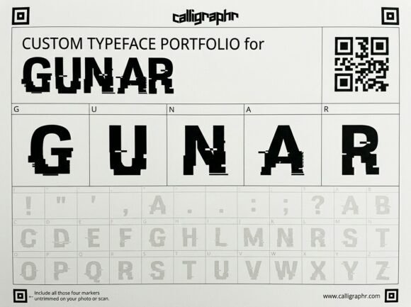 Gunar Font - Preview 1