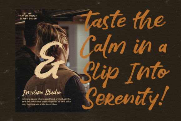 Haven Rough Font - Preview 1