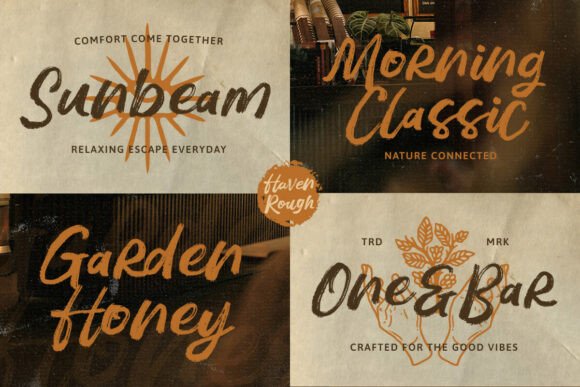 Haven Rough Font - Preview 4