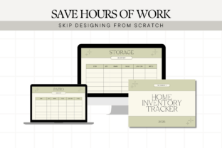 Home Inventory Tracker Printable Graphic by Anny Sketches · Creative ...