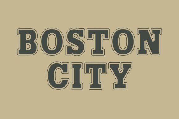 Houston Vintage Font - Preview 2