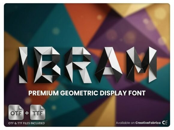 Ibram Font PNG with transparent background - Preview 3