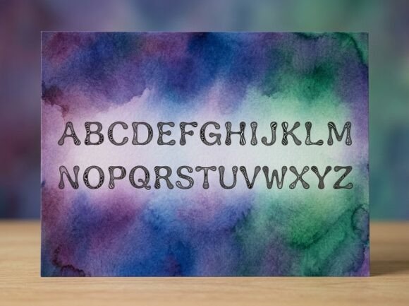 Idama Font PNG with transparent background - Preview 1