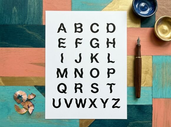 Idana Font PNG with transparent background - Preview 1