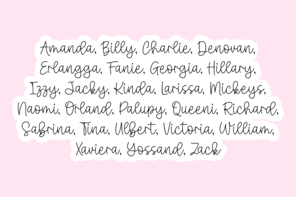 It’s Beautiful Font PNG with transparent background - Preview 4