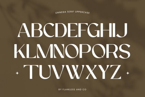 Onnega Font PNG with transparent background - Preview 6