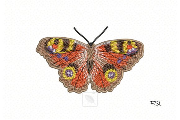 Peacock Eye Butterfly FSL