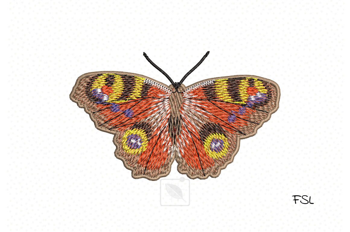 Peacock Eye Butterfly FSL