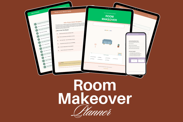 Room Makeover Planner Printable Graphic by Rosy Studios · Creative Fabrica