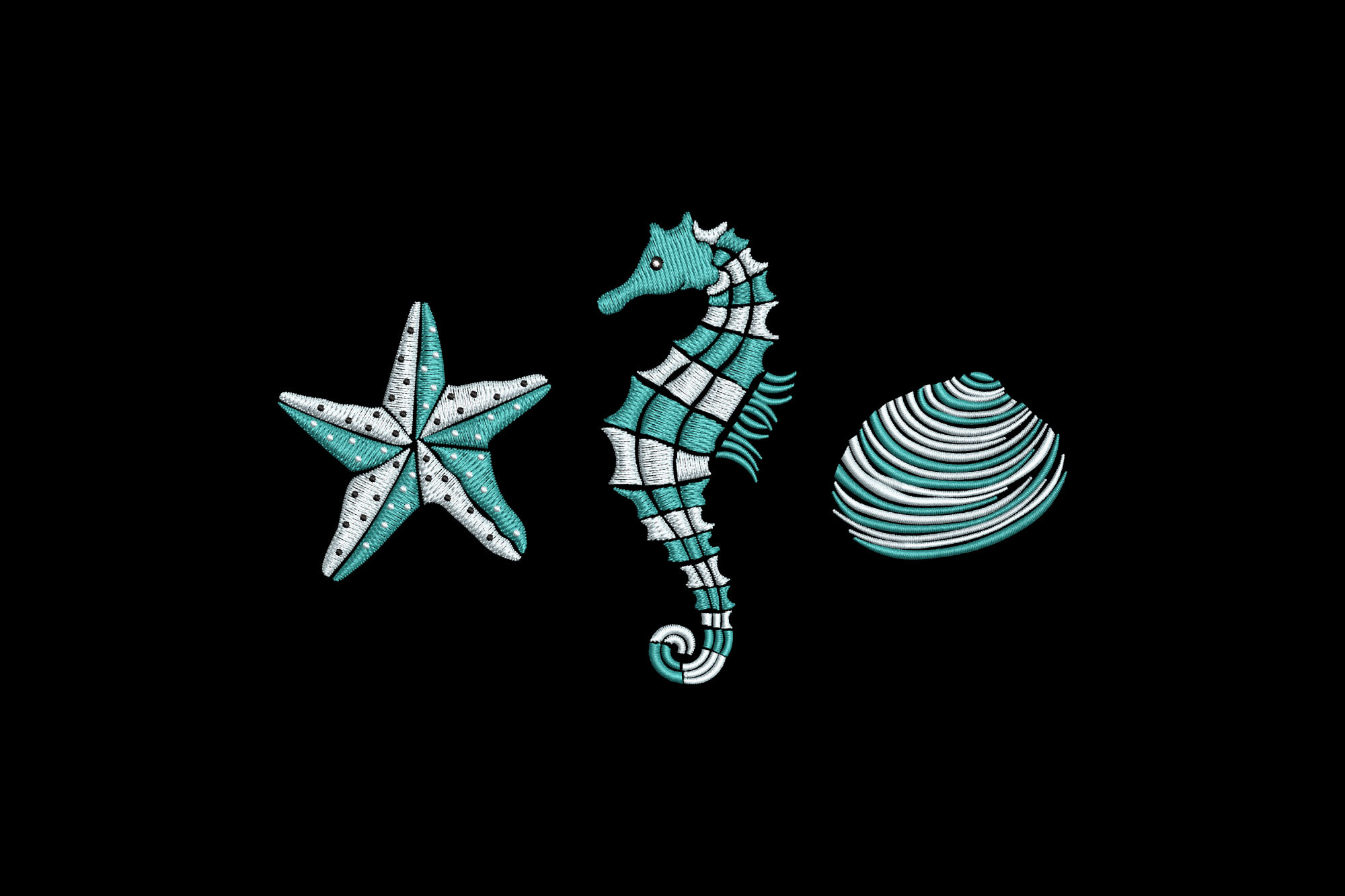 Seahorse and Starfish