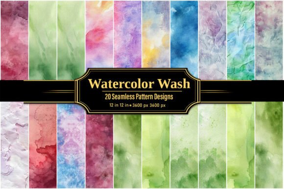 Ocean Seashell Watercolor Backgrounds Graphic by Attractions Artist ...