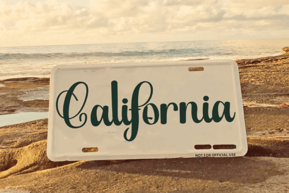 Apollo Calligraphy Font - Preview 5
