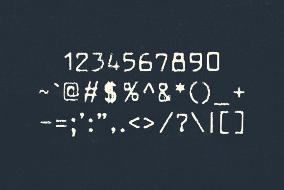 Archive Stamp Font - Preview 2