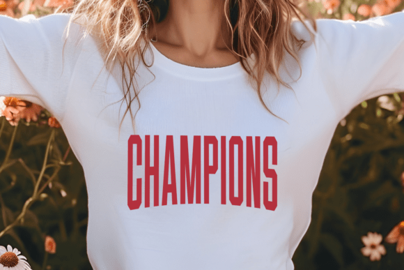 Athletic Circle Font - Preview 1