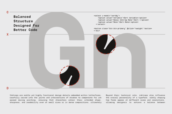 Basic Inktrap Font - Preview 4