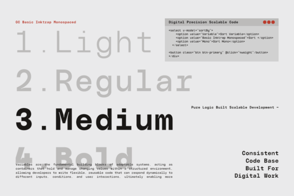 Basic Inktrap Font - Preview 5