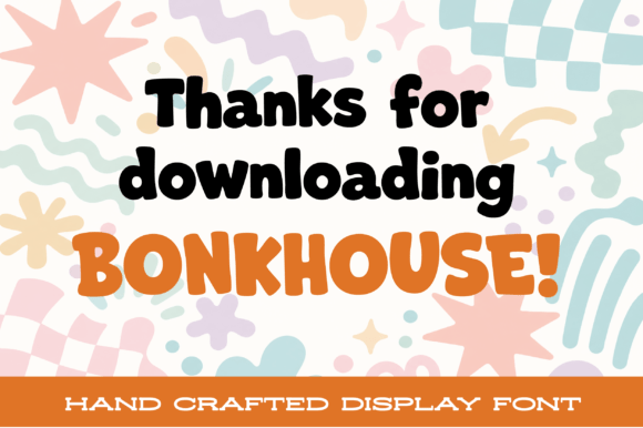 Bonkhouse Font - Preview 2