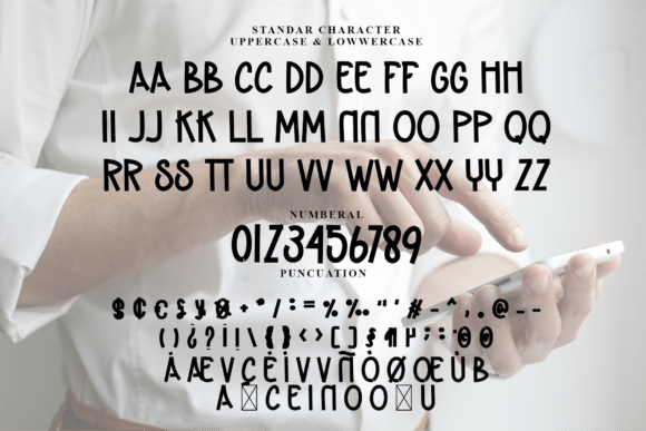 Cake Chocolate Font - Preview 3