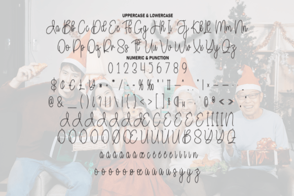 Christmas Birthday Font - Preview 6
