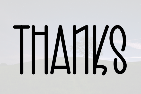 Cloud Night Font PNG with transparent background - Preview 4