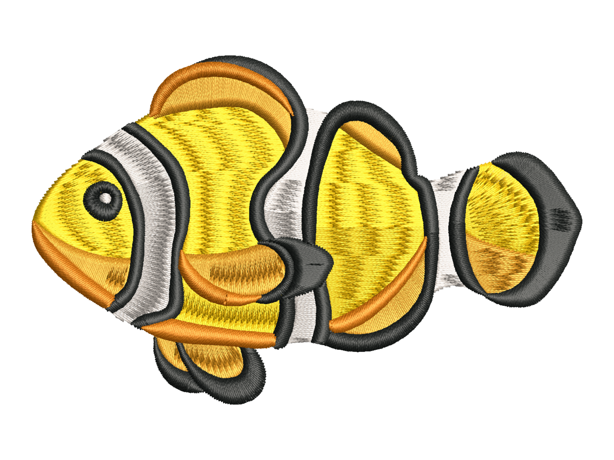 Clownfish Embroidery