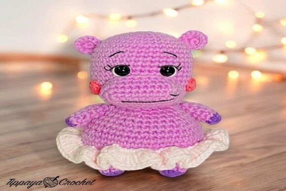 Crochet Hippo Set Pattern