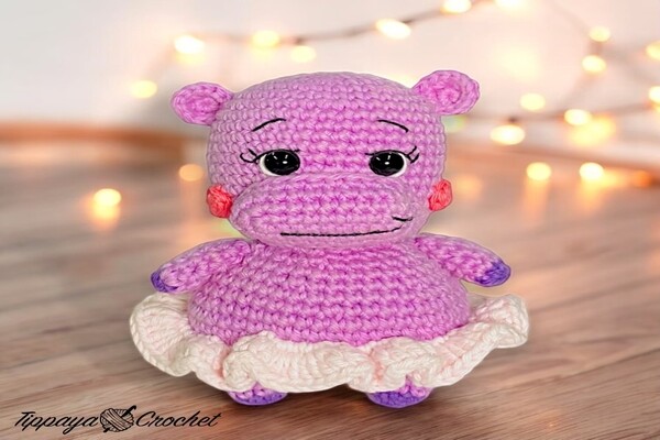 Crochet Hippo Set Pattern