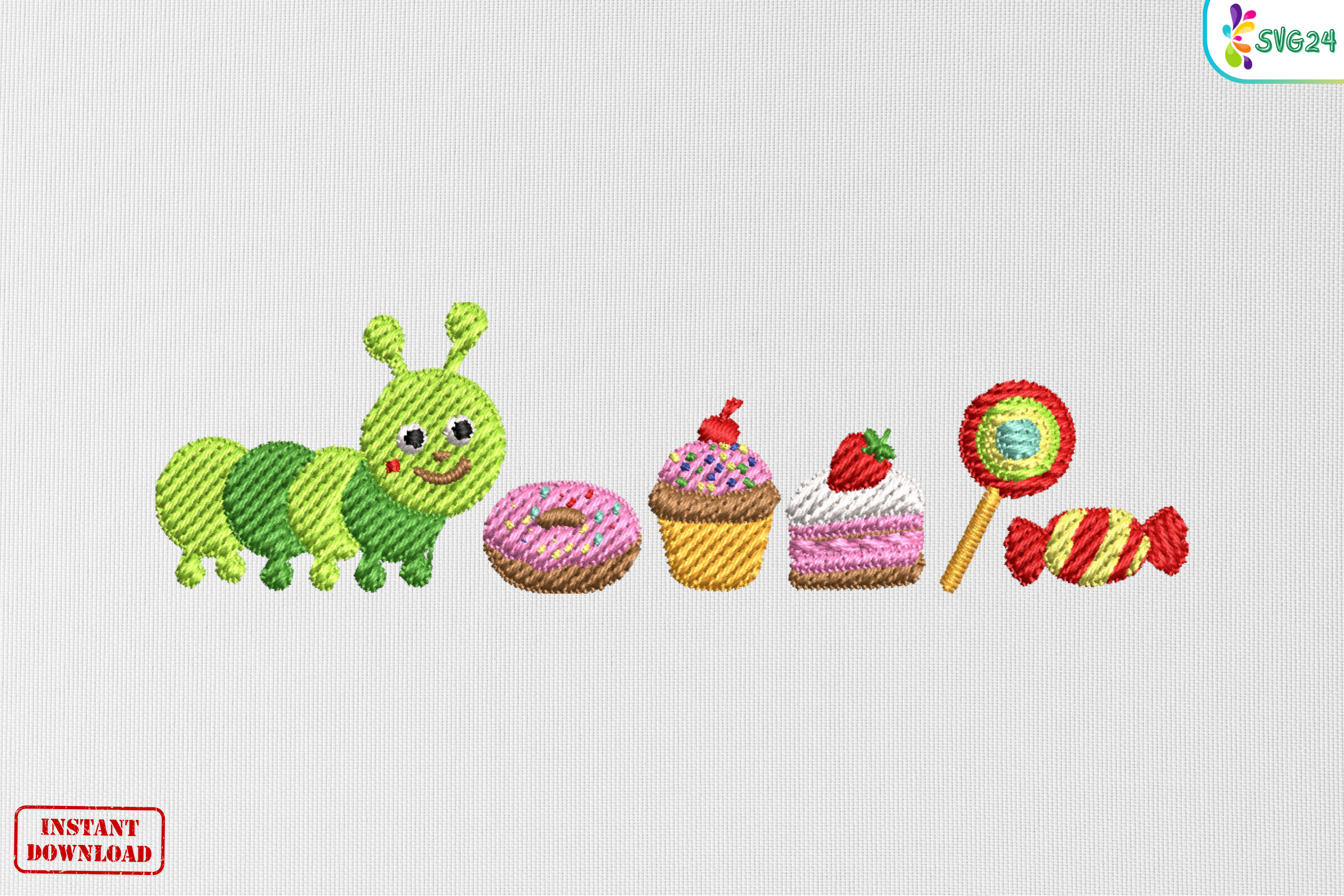 Cute Sweet Caterpillar Treats
