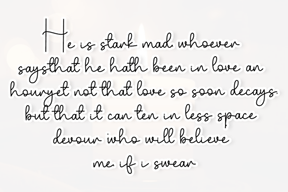 Dinner Candylight Font - Preview 2