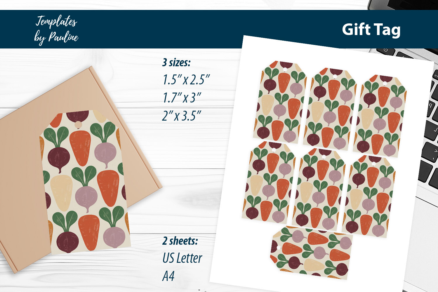 Eco Friendly Gift Tags Print and Cut