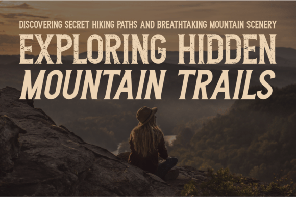 Exploring Adventure Font - Preview 4