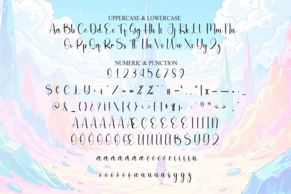 Fantasy Font font preview - 6