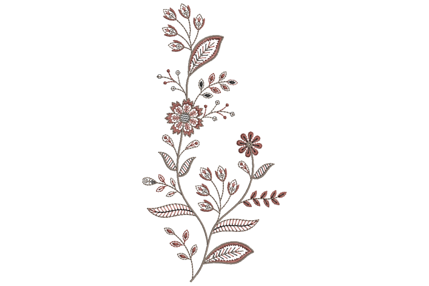 Floral & Botanical Ornament Embroidery
