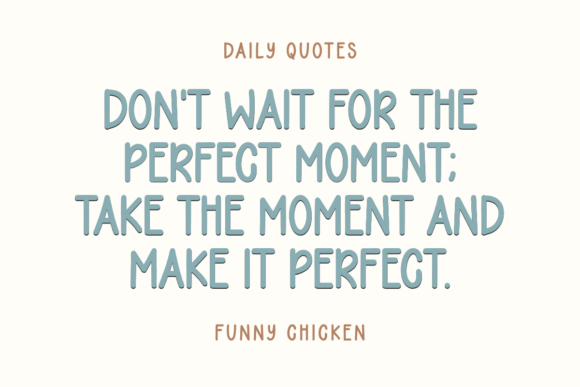Funny Chicken Font PNG with transparent background - Preview 2
