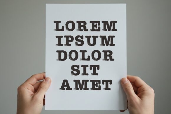 Future Machine Font - Preview 4