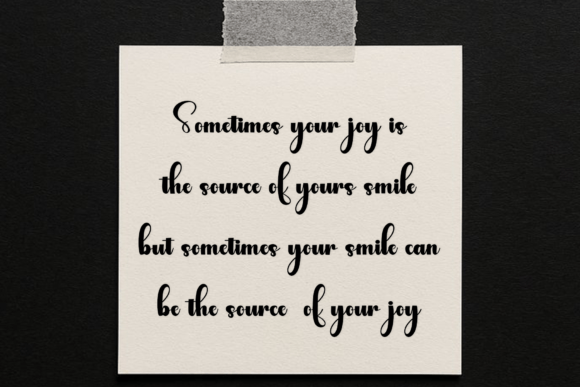 Honeys Font PNG with transparent background - Preview 3