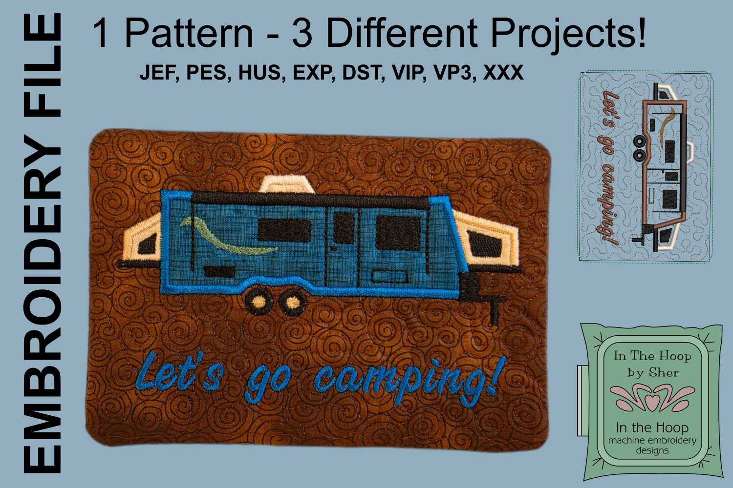Hybrid Camper Mug Rug