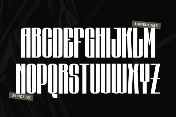 Jafigeto Font PNG with transparent background - Preview 6