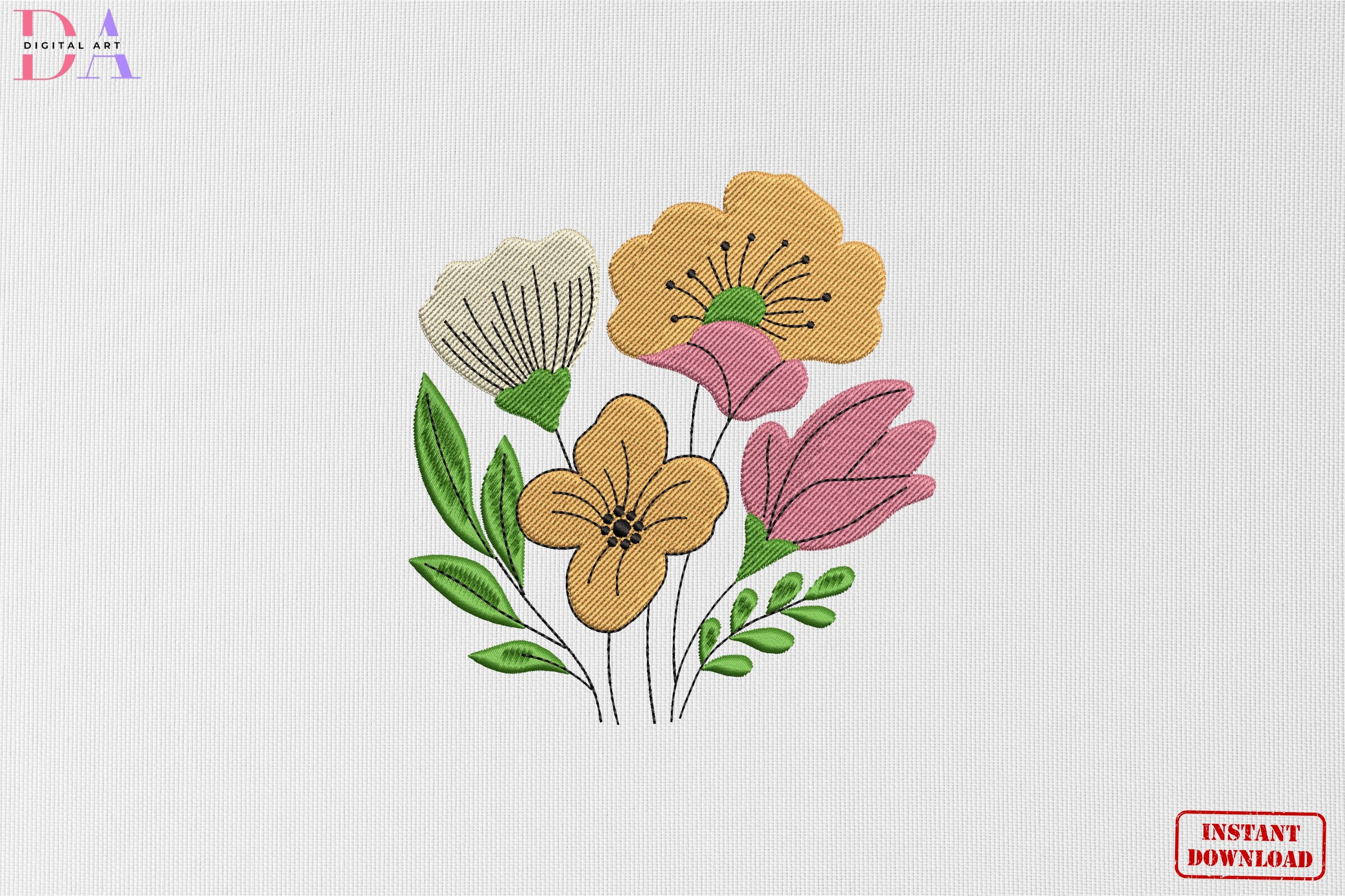 Modern Wildflower Bouquet