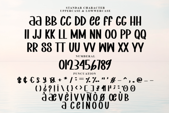 Monday Snoopy Font PNG with transparent background - Preview 3