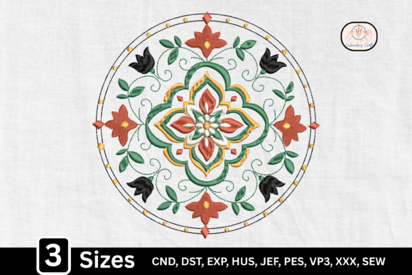 Ornamental Floral Mandala