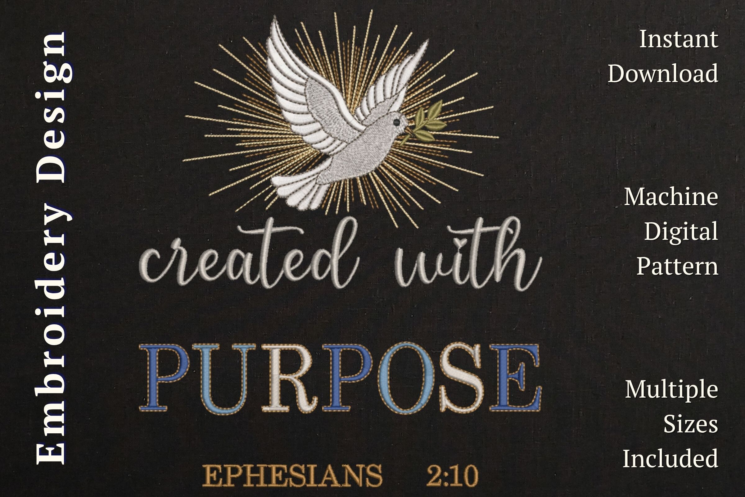 Religious Dove Scripture