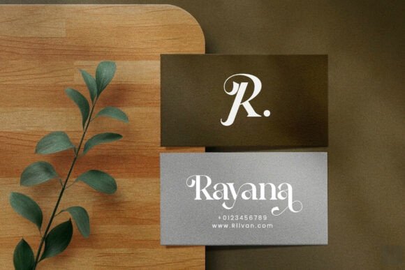 Rilvan Font font preview - 3