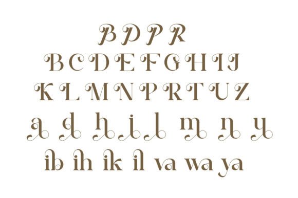 Rilvan Font font preview - 6