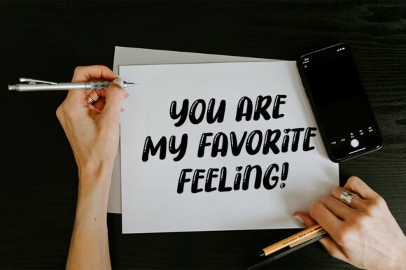 Shine Slanted Font PNG with transparent background - Preview 4