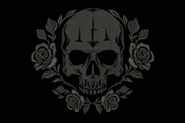 Skull and Floral