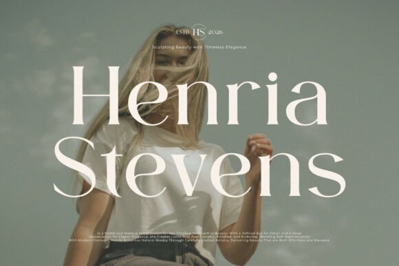 Becaose Font - Preview 2